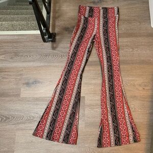 No Boundaries flare boho pants / leggings